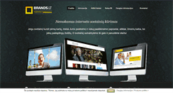Desktop Screenshot of brands.lt